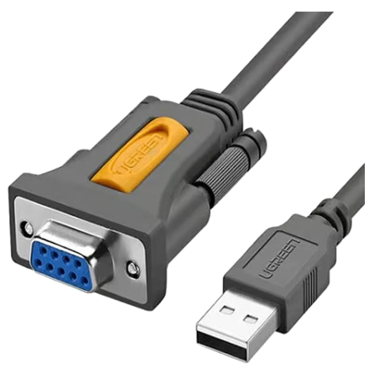 USB 2.0 to DB9 RS-232 Female Serial Adapter Cable 1.5M