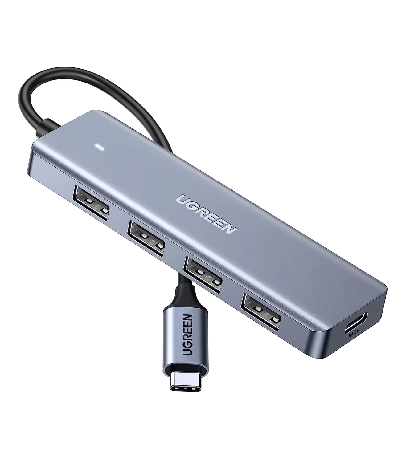 USB-C to 4-Port USB 3.0 Hub 5Gbps (15cm Cable)