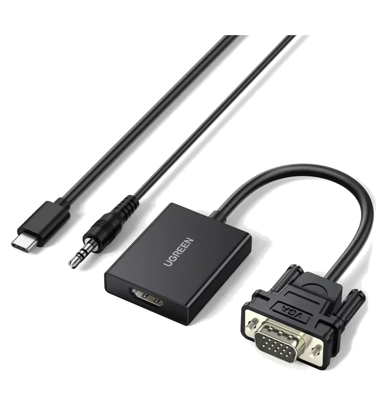 VGA to HDMI Adapter 1080P (with Audio)