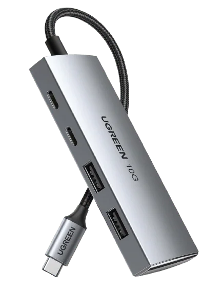 Ugreen USB-C Hub 2x USB-C + 2x USB-A 3.0 (4-in-1)