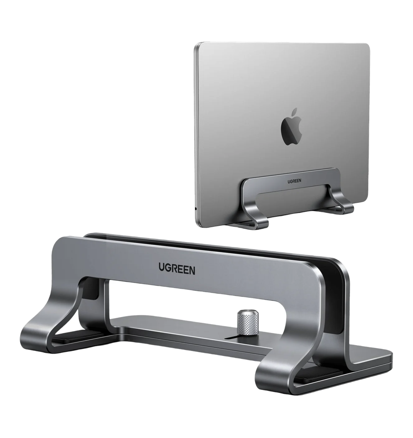 Ugreen Vertical Laptop Stand with Adjustable Dock