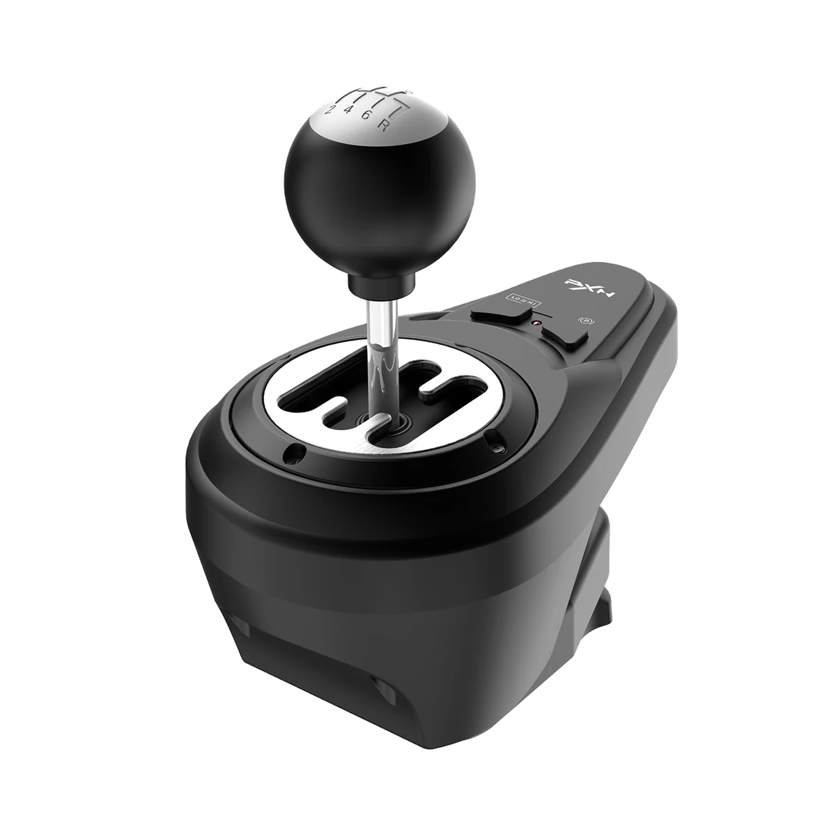 PXN A7 6+1 H-pattern gear shifter, front view